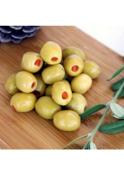 Biber Dolgulu Yeşil Zeytin 600 gr