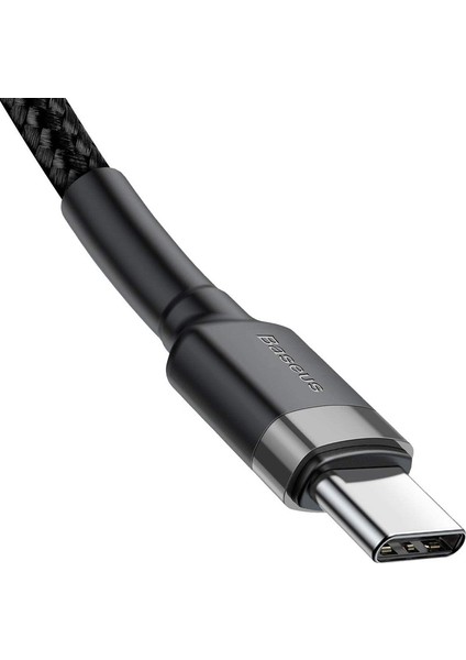 Cafule Pd2.0 60W Type-C Data ve Şarj Kablosu 20V 3A 1m Gri Siyah (Yurt Dışından) modelleri