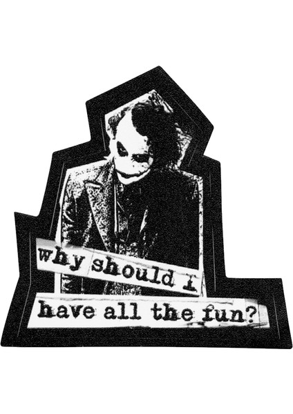 Joker Özel Kesim Sticker Seti