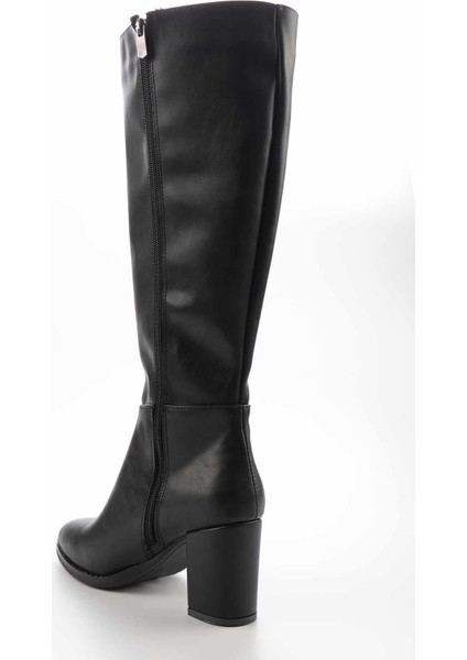 Siyah Kadın Çizme K03726300009 fırsatları