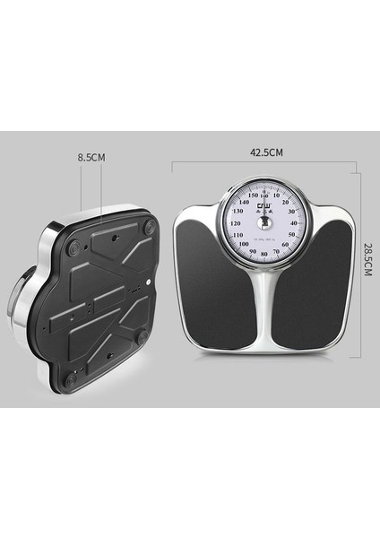 160KG Kapasiteli Mekanik Baskül DT06 -Silver fiyatları