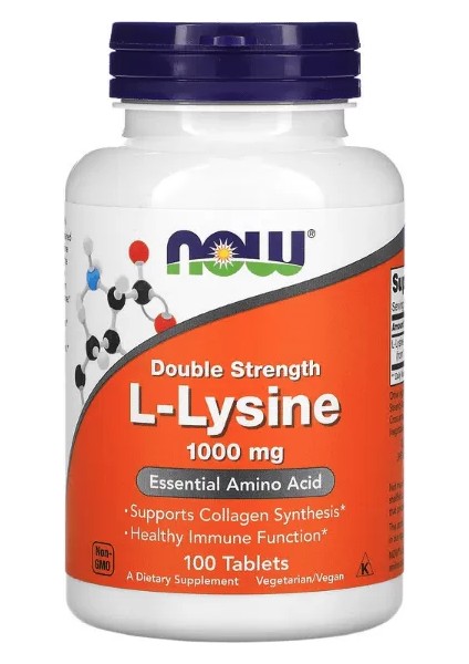Foods L-Lysine 1,000 Mg 100 Tablet. USA