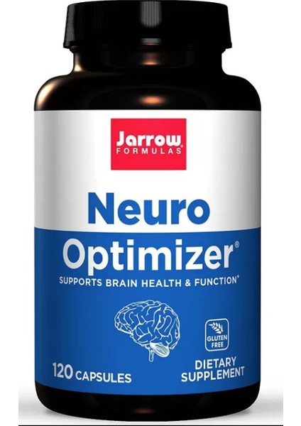 Jarrow Formulas Neuro Optimizer, Supports Brain Health And Function 120 Capsul. USA