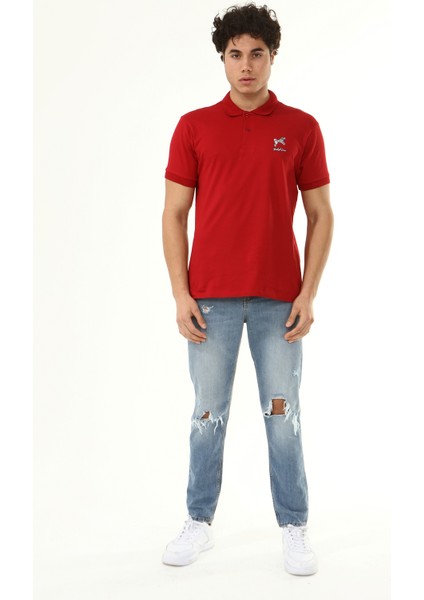 Polo Yaka Arma Baskı T-Shirt fiyatları