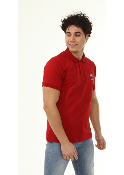 Polo Yaka Arma Baskı T-Shirt indirimleri