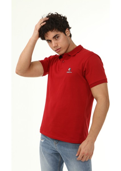 Polo Yaka Arma Baskı T-Shirt modelleri