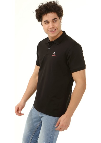 Polo Yaka Arma Baskı T-Shirt modelleri