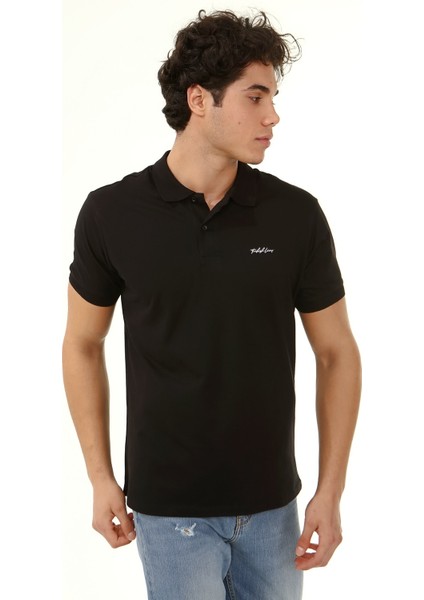 Polo Yaka Arma Baskı T-Shirt modelleri