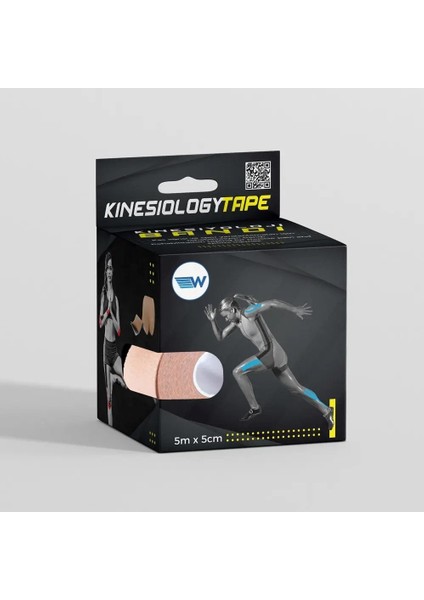 Wıngmed Kinesio Bant Kinezyo Bandı 5 Cm X 5 Metre, Sarı (W 1033-Sarı) fırsatları