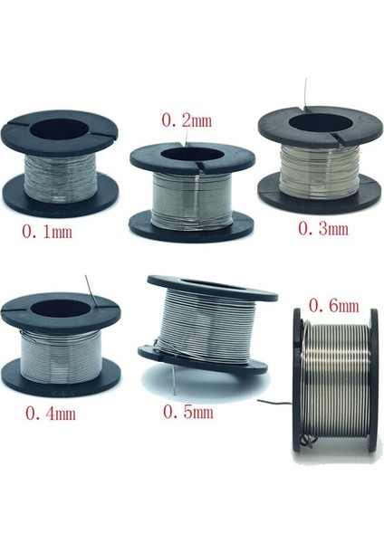 Direnç Rezistans Teli - Isıtıcı Tel - 0,3 mm Çap