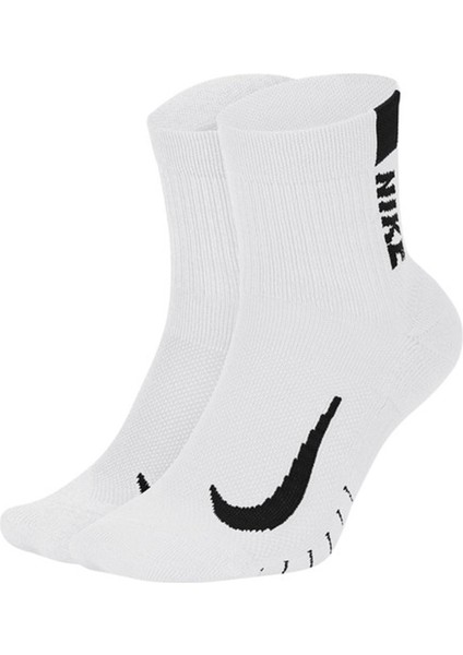 U Nk Mltplıer Ankle 2pr Unisex Beyaz Çorap - SX7556-100