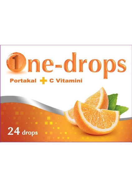 One-Drops Orange + Vitamin C 24 Drops