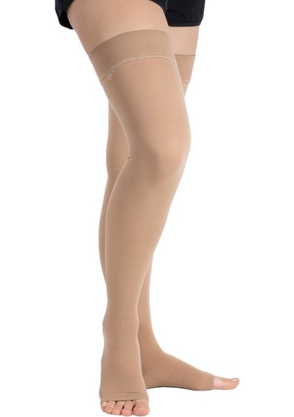 Wıngmed Ccl1 Diz Üstü Burnu Açık Çorap (Bej) - Beden: 7 (W 1303-7) modelleri