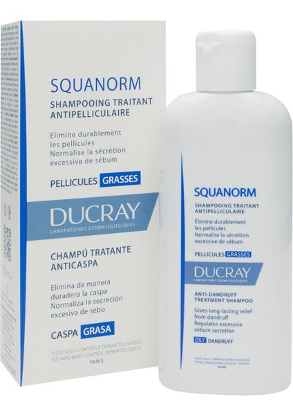 Squanorm Şampuan Oıly Dandruff 200 ml