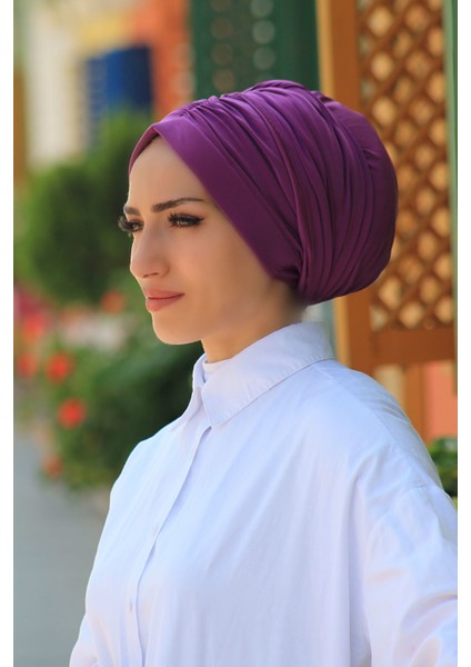 Tasarım Bone Şarabi - Yeni Model Tesettür Giyim