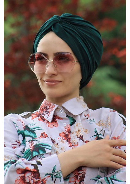 Dolama Bone Zümrüt (Hazır Değildir) - Yeni Model Tesettür Giyim