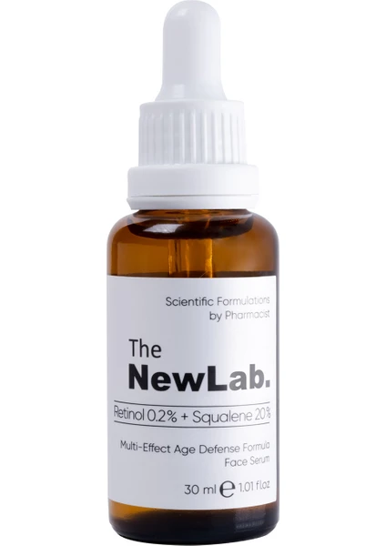 The NewLab. The Newlab  Yüz Serumu Retinol 0.2% + Squalene 20% 30 ml