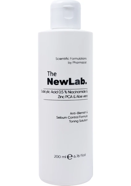 The NewLab. Yağlı Ciltler Için Akne Tonik 200 ml