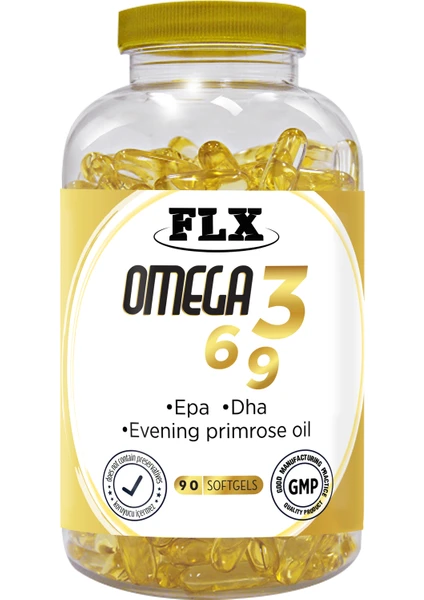 Flx Omega 3-6-9 Balık Yağı 90 Softgel