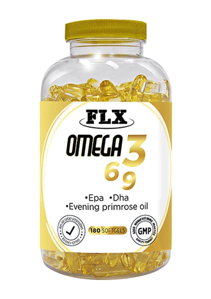 Flx Omega 3-6-9 Balık Yağı 180 Softgel