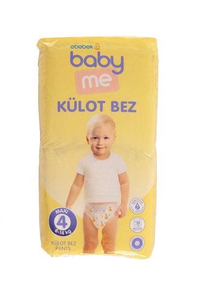 Baby Me Külot Bez Maxi 4 Numara 8-14 kg 50 Adet