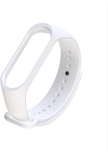 - Xiaomi Mi Band 2 - Kordon Silikon Kordon - Beyaz - T5644