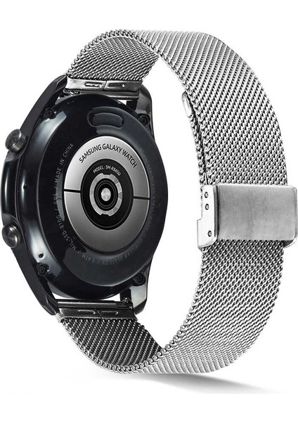 - Samsung ​​Gear S3 - Kordon 22mm Metal Kordon KRD-45 - Gümüş