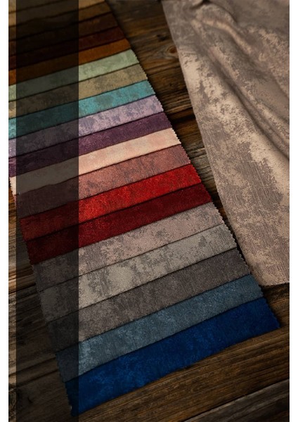 Akik Bej Pileli Fon Perde, 1/3 Sık Pile, Tek Kanat 70 x 250 cm modelleri