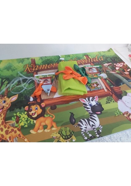 Safari Sevimli Hayvanlar Doğum Günü Parti Seti fiyatları