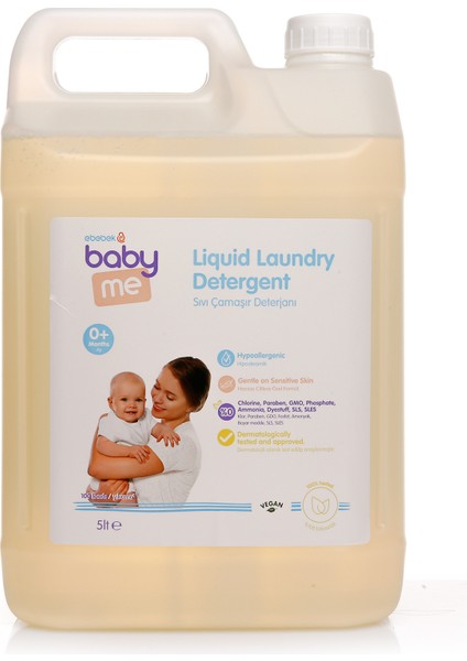 Baby Me Sıvı Bebek Çamaşır Deterjanı 5000 ml