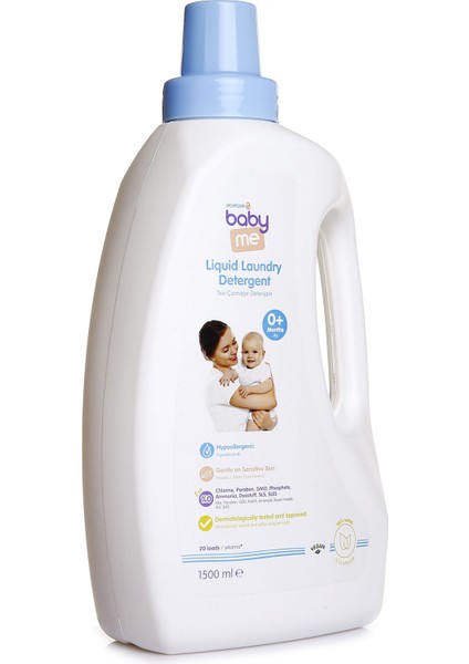 Baby Me Sıvı Bebek Çamaşır Deterjanı 1500 ml