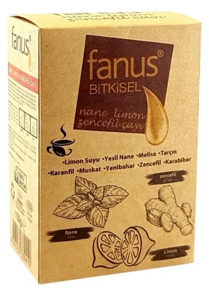 Bitkisel Nane Limon Zencefil Çayı 150 gr