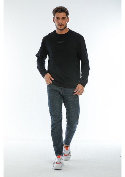 Bisiklet Yaka Brooklyn Baskılı SPR22SW132