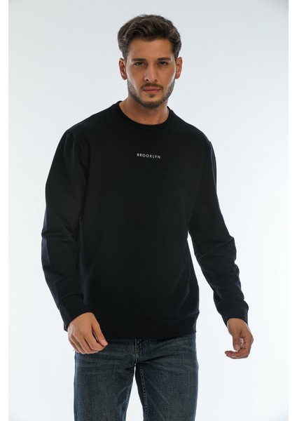 Bisiklet Yaka Brooklyn Baskılı SPR22SW132