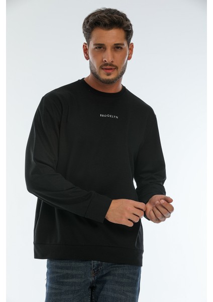 Bisiklet Yaka Brooklyn Baskılı SPR22SW132