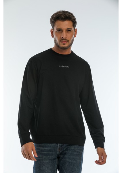 Bisiklet Yaka Brooklyn Baskılı SPR22SW132