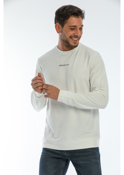 Bisiklet Yaka Brooklyn Baskılı SPR22SW132 fiyatları