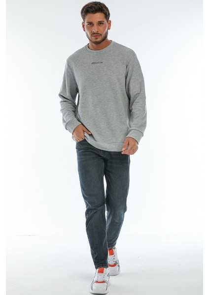 Bisiklet Yaka Brooklyn Baskılı SPR22SW132