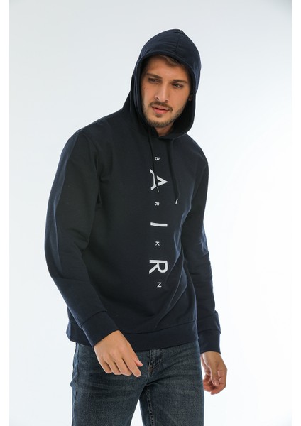 Kapşonlu Air Baskılı Sweat SPR22SW162