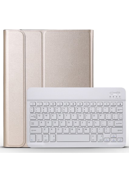 A11 Bluetooth 3.0 Ultra-Ince Abs Ayrılabilir Bluetooth Klavye Deri Kılıfaltın (Yurt Dışından)