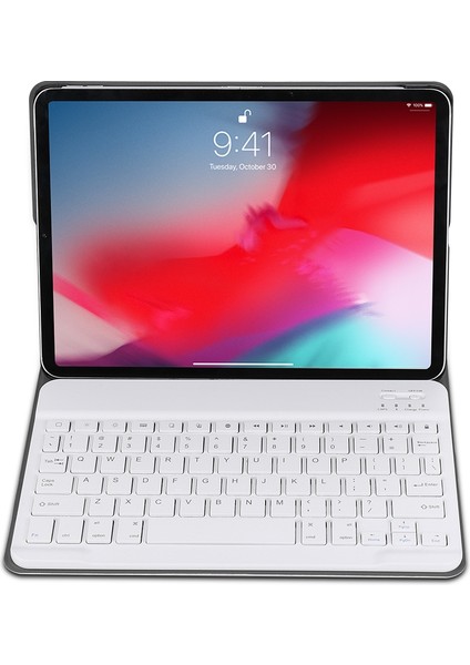 A11 Bluetooth 3.0 Ultra-Ince Abs Ayrılabilir Bluetooth Klavye Deri Kılıfaltın (Yurt Dışından)