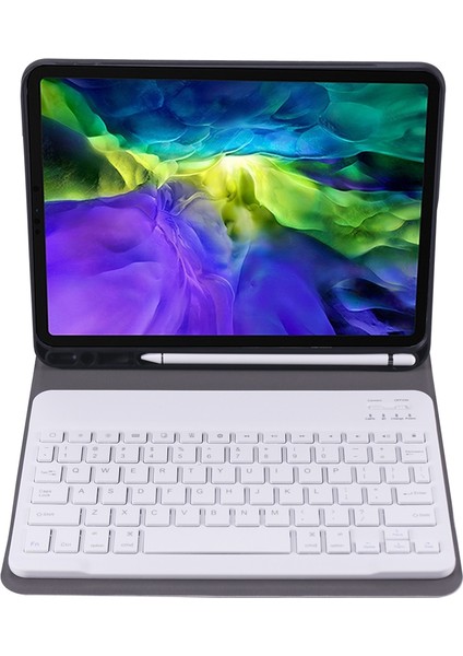 A11B Bluetooth 3.0 Ultra-Ince Abs Ayrılabilir Bluetooth Klavye Deri Kılıfaltın Gül (Yurt Dışından)