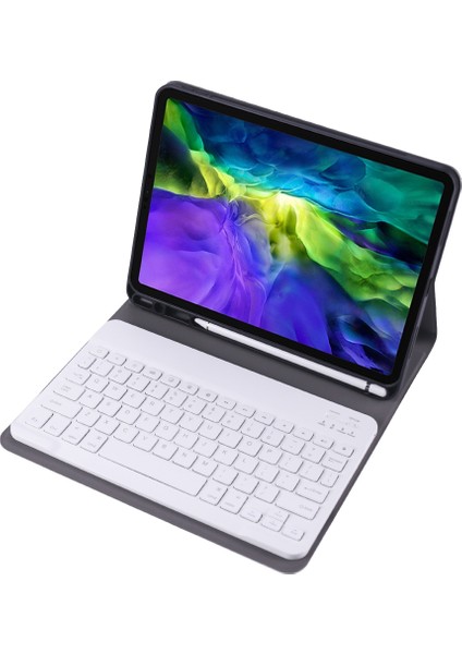 A11B Bluetooth 3.0 Ultra-Ince Abs Ayrılabilir Bluetooth Klavye Deri Kılıfaltın Gül (Yurt Dışından)