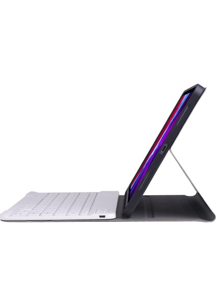 A11B Bluetooth 3.0 Ultra-Ince Abs Ayrılabilir Bluetooth Klavye Deri Kılıfaltın Gül (Yurt Dışından)