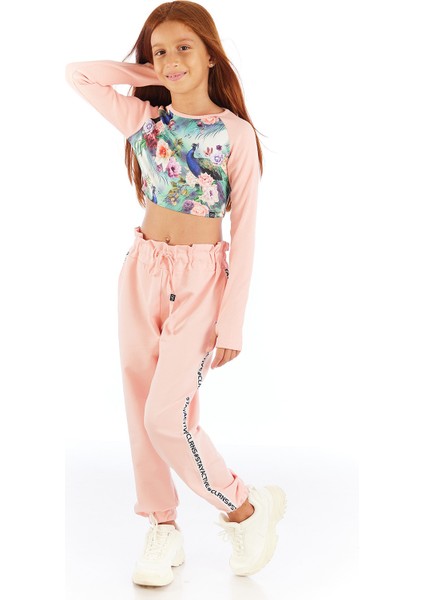 Tori Çiçek Desenli Sweatshirt