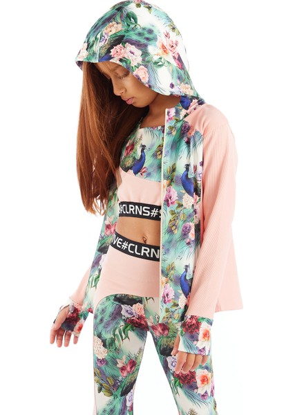 Shirley Çiçek Desenli Sweatshirt