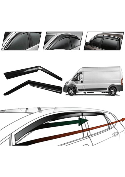 Fıat Ducato 2006 Cam Rüzgarlığı 2 Li modelleri