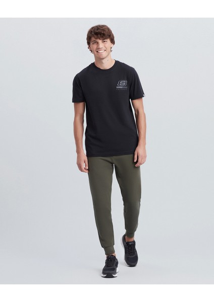 M Back Pocket Jogger Sweatpant Erkek Haki Eşofman Altı - S212138-801