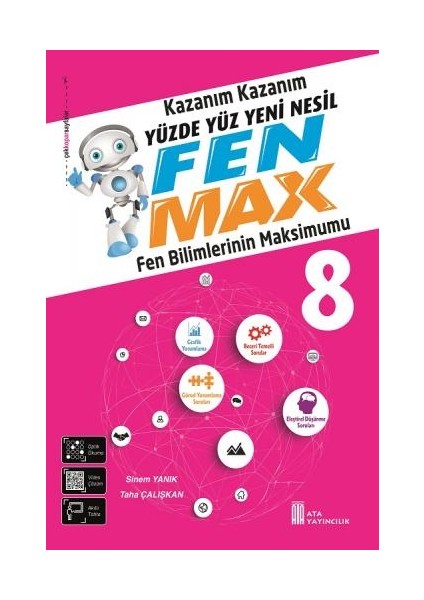 Ata Yayıncılık 8. Sınıf Fen Max Fen Bilimleri Soru Bankası