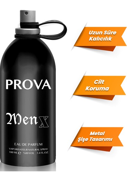 Men X EDP Erkek Parfüm 100 ml